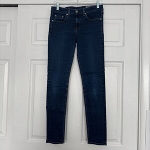 RAG & BONE | high rise blue / bruin denim jeans SIZE 29